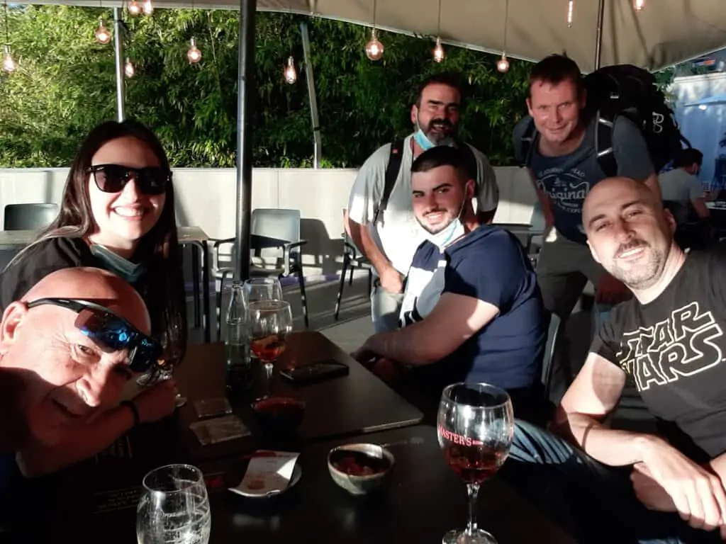 Happy crew of CFL Hunter Spain