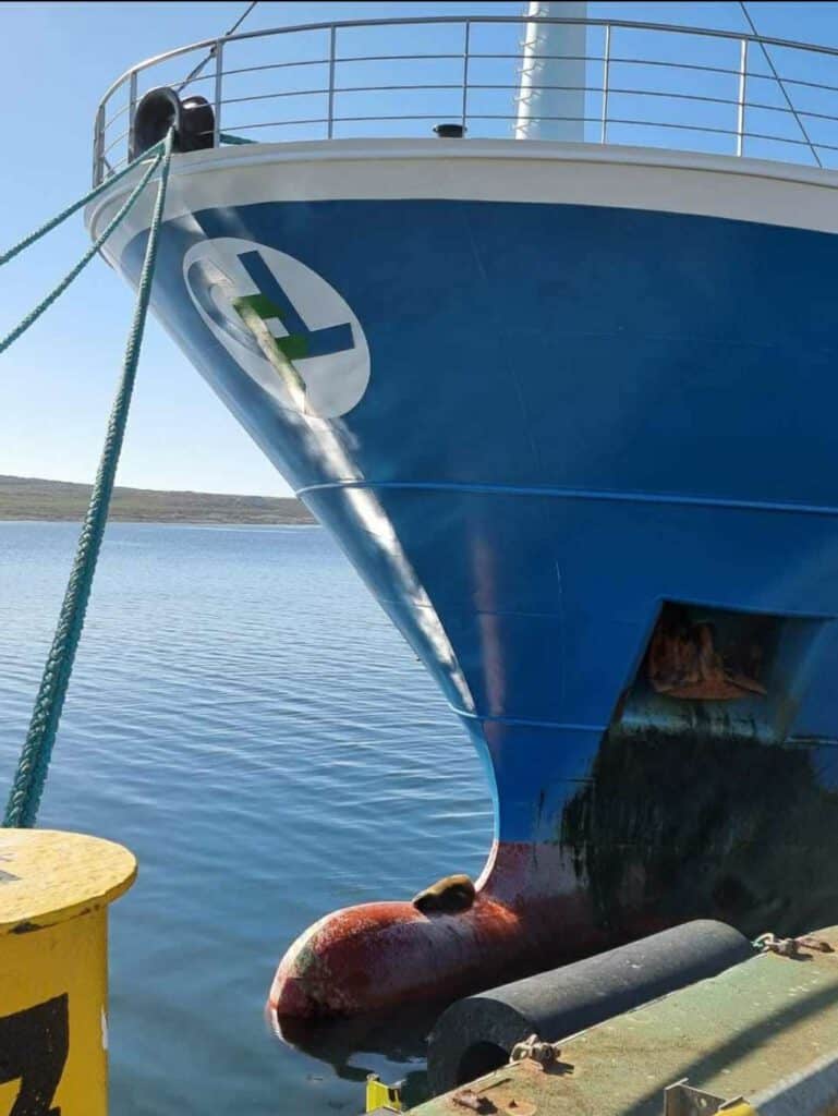Shipbow from Hunter Consolidated Fisheries